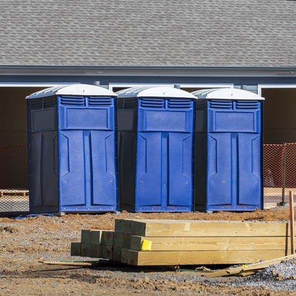 what is the maximum capacity for a single porta potty in Fort Stockton